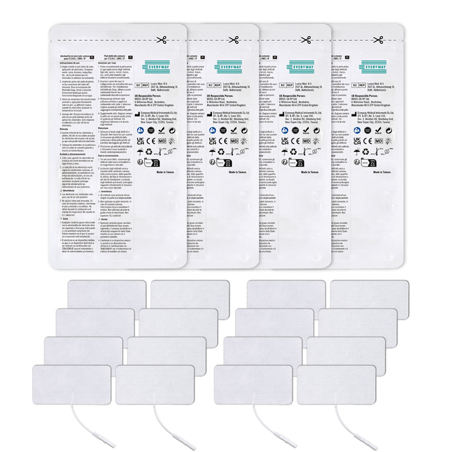 Super Soft 2' x 4' Tens Pads for Muscle Stimulator Medical Equipment in Physical Therapy compex electrodes tens