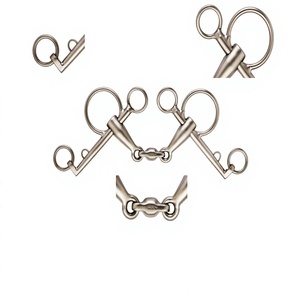 NOUVEAU BIT DE SÉLÉCTION EN TITANE LÉGER 2026 DULL BASE POUR CHEVAL, À JETTES COMPLETES, DIFFÉRENTS TYPES DE BITS EN TITANE - Product Image 5