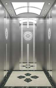 Mr/Mrl çekiş sürücü insan asansörü 630kg 4 seviye 8 kişi uygun maliyetli ucuz elektrikli asansör - Product Image 4