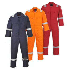 Cotton anti static breathable plus size thermal overalls working uniform coverall <b>cheap</b> for factory electronics petrochemical - Product Image 3