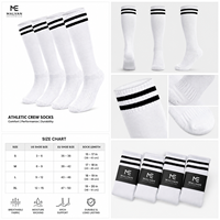 Chaussettes de sport personnalisées confortables et antidérapantes pour le football, 100% coton, automne, jeunes, hauteur genou, design personnalisé