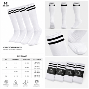 Chaussettes de sport personnalisées confortables et antidérapantes pour le football, 100% coton, automne, jeunes, hauteur genou, design personnalisé - Product Image 6
