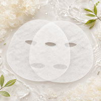 Mascarilla Facial Biodegradable Y373 de Terciopelo de Nieve Tremella con Textura de Gel de Fibra Vegetal de Edelweiss