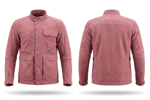 Vêtements de sport, veste de moto en textile robuste et durable avec plusieurs poches, résistante aux intempéries, design élégant, veste de moto personnalisée - Product Image 4