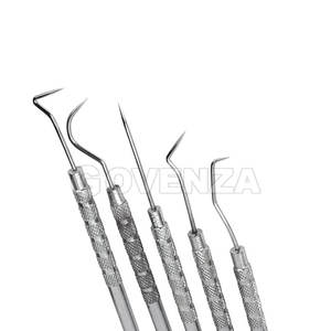 Instrumento de Laboratorio Periodontal, Sondas Perio con Recubrimiento de Color, Explorador Dental Manual con Agarre Ergonómico, Ligero, de Acero Inoxidable - Product Image 4