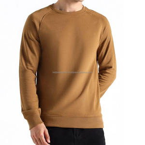 2025 haute qualité pull personnalisé coton col rond plaine sweat épais hiver hommes et femmes sweats chaud pull décontracté - Product Image 6