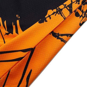 Maillot de Motocross Sublimé Personnalisé OEM Respirant pour l'Été, Vélo de Route, VTT, Cyclisme, Chemise à Manches Longues pour Hommes, 100% Polyester - Product Image 6