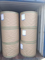 Papier de base pour ruban de jointoiement de cloisons sèches 140 g/m², rouleau jumbo en pâte de bois vierge non imprégnée pour la fabrication de ruban de jointoiement