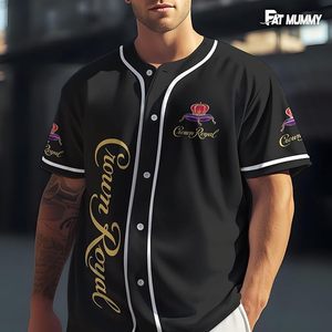 Camiseta de béisbol Crown Fan, camiseta deportiva Crown Lovers - Product Image 3
