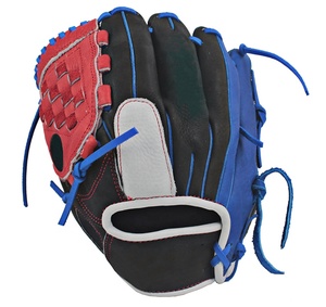 2026 Black <b>Baseball</b> <b>Gloves</b> and Red Basket Web Outfielder <b>Gloves</b> Custom-made Professional Pitcher's Softball <b>Glove</b> - Product Image 2