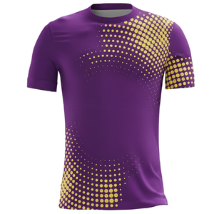 Conjunto de Uniforme de Fútbol Personalizado para Niñas, 100% Poliéster, Corte Automatizado, Estampado Degradado, Jersey de Fútbol con Cuello Redondo y Pantalones Cortos - Product Image 5