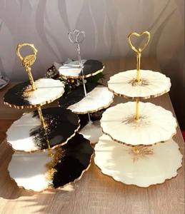 Support à gâteau en résine de qualité supérieure avec finition artistique pour la maison et l'hôtellerie, pour la maison, l'hôtel et le restaurant - Product Image 6