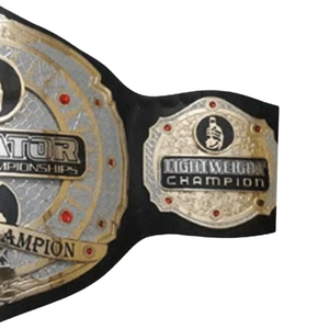 Cinturón de Campeón Mundial de Bellator, Cinturón de Campeonato de Lucha Ligero Personalizado, Emblema Dorado de Alta Calidad, Cinturones de Colección - Product Image 3
