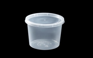 Conteneur alimentaire rond en PP, vente en gros, couleurs personnalisables, jetable, échantillons alimentaires disponibles, OEM/ODM - Product Image 5