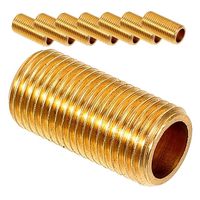 Sambungan Pipa Presisi Kuningan Tekanan Tinggi, Fitting Pipa CNC, Konektor Plumbing