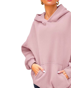 Sweat à capuche pour femme Solid Trader, texture premium, isolé, chaud, élégant, décontracté, silhouette moderne - Product Image 6