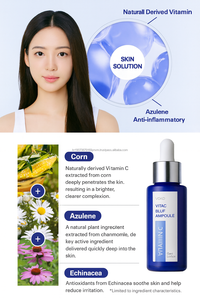 K Beauty Korean vitamina C 25% Peptide ampolla essenza di siero illuminante idratante pelle radiosa - Product Image 6