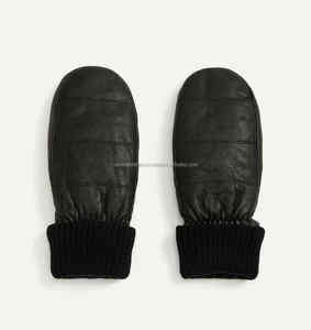 Gants en cuir véritable à écran tactile, doublure chaude pour l'hiver, sur mesure, vente en gros 2025 - Product Image 3