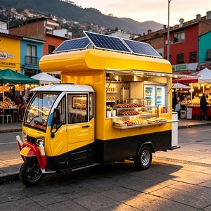 Remorque alimentaire mobile en gros avec <span class=keywords><strong>cuisine</strong></span> complète et évier pour la vente de restauration rapide en rue - Product Image 2