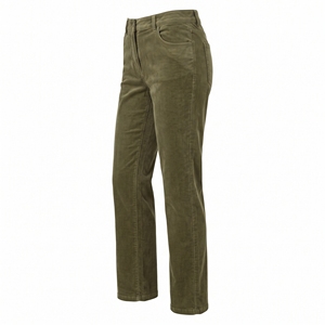 Pantalon d'hiver en velours côtelé pour femme, classique, chaud, décontracté et élégant, OEM ODM, vente en gros, usine, logo personnalisé, faible MOQ - Product Image 3