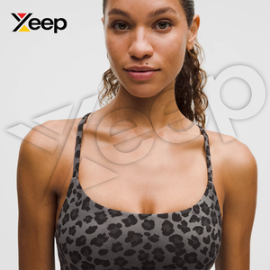 XEEP สปอร์ตบราโยคะคุณภาพสูงสำหรับผู้หญิง รุ่น XC-SB-18 สายรัดปรับได้ ระบายอากาศดี แผ่นรองถอดออกได้ รองรับได้ดี แห้งเร็ว - Product Image 4