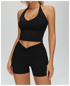 Chaleco Deportivo de Compresión para Mujer, Personalizado al por Mayor, Transpirable, con Malla Lateral, Top de Yoga para Fitness y Uso Casual - Product Image 4