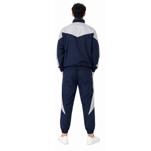 <b>Men</b> Streetwear Plus Size Nylon Tracksuit Outdoor Fitness Running Sportswear Lightweight <b>Jacket</b> Pants OEM ODM Supplier Adults - Product Image 6