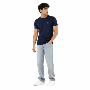 Custom Breathable Lightweight 100% Cotton Crew Neck Men's T-<b>Shirts</b> Private Label Wholesale Bulk Clothing <b>Y2K</b> USA Supplier - Product Image 4