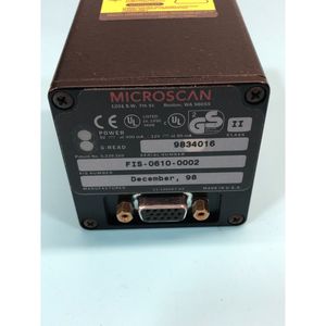 Lecteur de codes-barres Microscan FIS-0610-0002, 155701 - Équipements et pièces semi-conductrices d'occasion fiables à l'échelle mondiale chez - Product Image 4