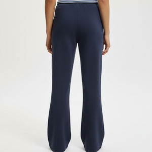 Pantalon de jogging pour femme en coton doux de qualité supérieure, style streetwear, taille élastique, couleur unie, style hip hop. - Product Image 2