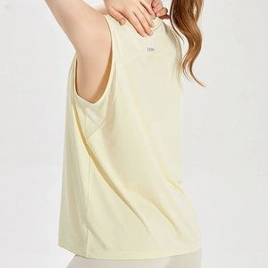 เสื้อโยคะแบบไม่มีแขน คอกลม ระบายเหงื่อได้ดี - Product Image 4