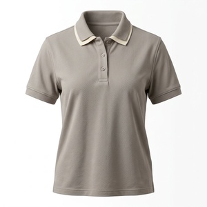 Polo court OEM pour femmes, polo tendance pour jeunes femmes américaines, marques, boutiques, étiquette privée, collections d'été - Product Image 5