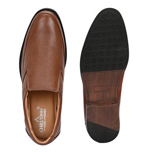 Chaussures d'affaires en cuir véritable pour hommes, chaussures de bureau formelles, en cuir de vache souple, confortables, à lacets - Product Image 6