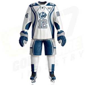 Uniforme de Hockey sobre Hielo Personalizado al por Mayor, de Alta Calidad, Cómodo, en Stock, 100% Poliéster - Product Image 1