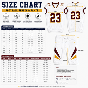 Ensemble d'uniformes de football américain personnalisés 100% polyester antibactérien, séchage rapide, respirant, maillot et pantalon en twill, kit d'équipe USA - Product Image 5