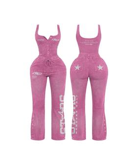 Mono Deportivo de Yoga para Mujer TAHAD 2026, Cuello Profundo, Suave y Cómodo, de Una Pieza con Compresión Rápida, OEM/ODM - Product Image 3
