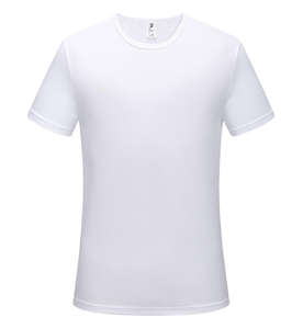 เสื้อยืดออกกำลังกายผู้ชาย แขนสั้น โพลีเอสเตอร์ 100% แห้งเร็ว สำหรับวิ่งและเล่นกีฬา  ขายตรงจากโรงงาน OEM ราคาโปรโมชั่น - Product Image 3