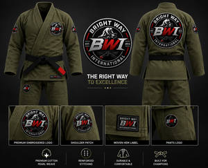 ผ้าฝ้าย 100% ทรงปกติสำหรับผู้ชาย ทนทาน ปักโลโก้ สำหรับผู้ใหญ่ - Product Image 1