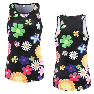 Vente en gros Débardeurs sans manches personnalisés pour femmes Vêtements de sport respirants à séchage rapide Vêtements d'été légers décontractés pour entraînement Gym Yoga - Product Image 2