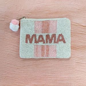 <b>Red</b> Beaded Casino <b>Clutch</b> <b>Bag</b> With Embroidered Logo Fashion Square Shape Promotional Accessory - Product Image 6