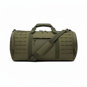 Custom Made High Quality Wholesale <b>Canvas</b> Duffel <b>Bag</b> Customized Large Capacity Travel <b>Bag</b> Unisex Style in Stock <b>Duffle</b> <b>Bag</b> OEM - Product Image 1