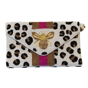 Colorful Indian Handmade Beaded Bag Luxury Ethnic Craft Durable Trendy Style Premium Eth <b>Crystal</b> Fashion Accessory Casual Purse - Product Image 2