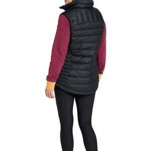 Gilet matelassé personnalisé avec logo pour femme, sans manches, unisexe, hiver 2025, décontracté, coupe-vent, rembourré - Product Image 2