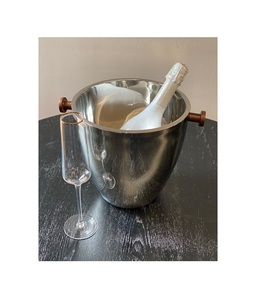 Seau à glace en métal traditionnel pour un service de boissons élégant, champagne, vin, bière, refroidissement, maison, restaurant, hôtel et bar - Product Image 5