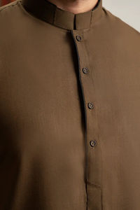 New Arrival High Quality <b>Men</b> <b>Kurta</b> Pajama Set Plain Design Soft Fabric Custom Size Islamic Wear Manufacturer - Product Image 2