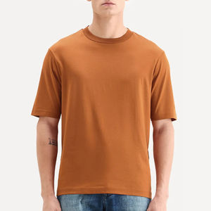 T-shirt Homme Grande Taille Épais et Oversize Streetwear Sérigraphie Design Compressé Prix Bas - Product Image 5