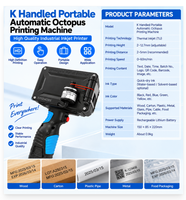 Imprimante à jet d'encre portable K, machine d'impression automatique de codes de lots et de dates d'expiration