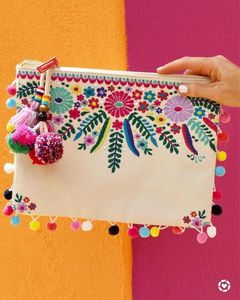 Premium Handcrafted Beaded Embroidery Coin Purse Designer Floral <b>Wallet</b> Bag for Ladies Daily Fashion Use - Product Image 6