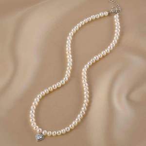 Nuevo Collar de Perlas de Agua Dulce Barrocas con Baño de Oro de 14K para Mujer, Cadena para Clavícula con Colgante de Belleza Natural - Product Image 2