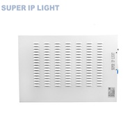 200W Motorisierte Schwenkbare LED-Panelleuchte CRI95 IP20 Aluminiumblech-Konstruktion Warmweiß DMX512-Steuerung Dimmbar APP/Drahtlos